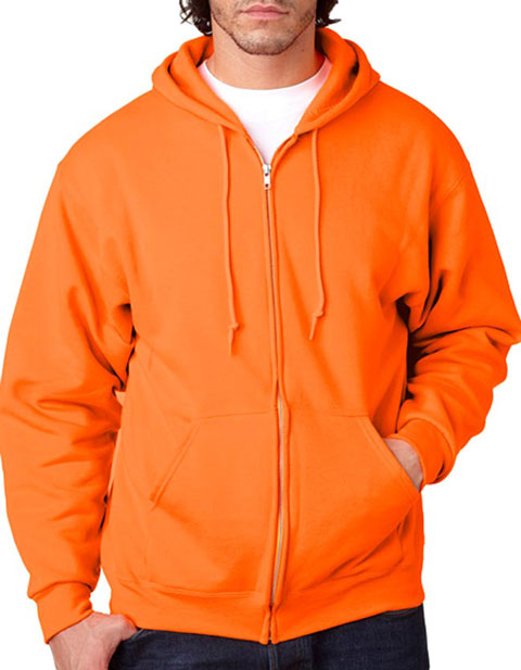 993 Jerzees Adult NuBlend® Hooded Full-Zip Sweatshirt