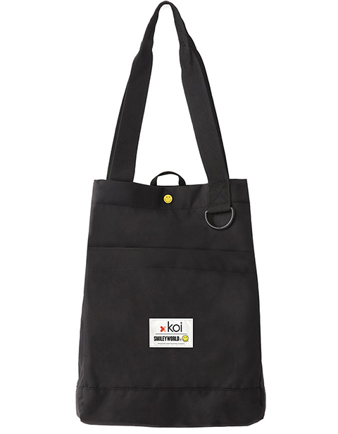Koi SmileyWorld Everyday Tote Black