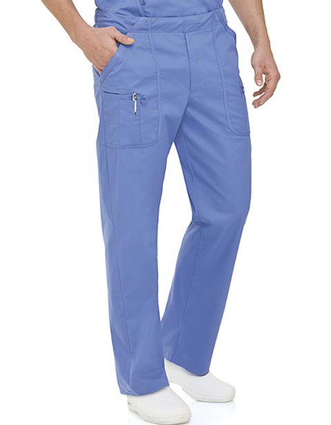Landau Men 8-Pocket Slim Fit  Scrub Pants