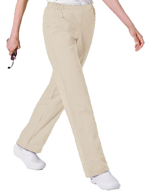 Landau Women Two Pockets Elastic Waist Medical Scrub Pants