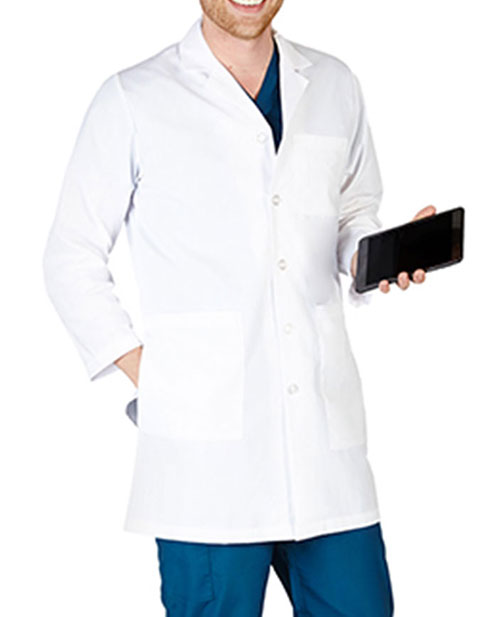 Natural Uniforms Mens Five Button Ipad Lab Coat