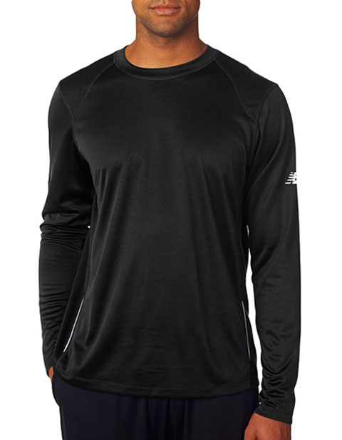 New Balance® Men's Tempo Long-Sleeve Performance T-Shirt