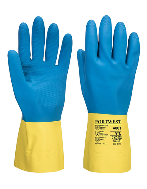 PortWest Double-Dipped Latex Gauntlet