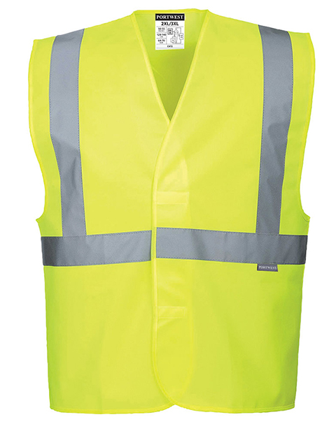 PortWest Hi-Vis 1 Band Vest