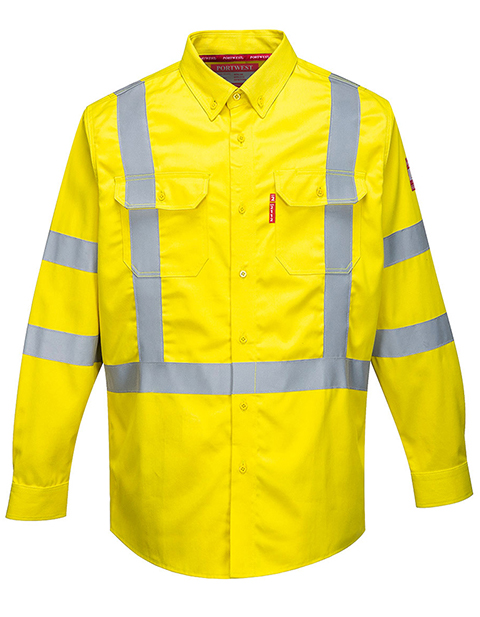 PortWest Hi-Vis Bizflame Shirt