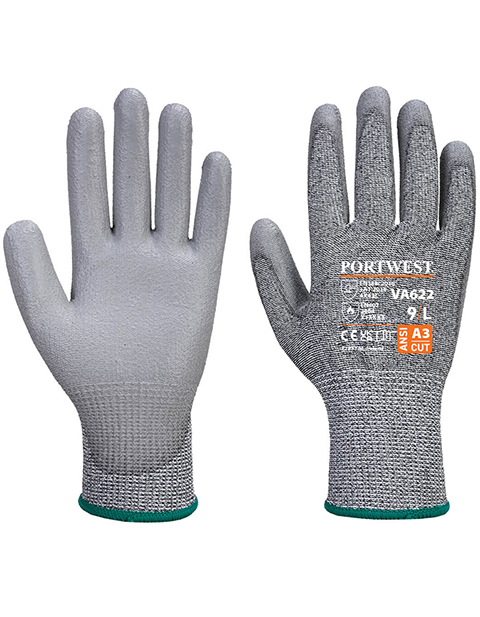 PortWest Vending MR Cut PU Palm Glove