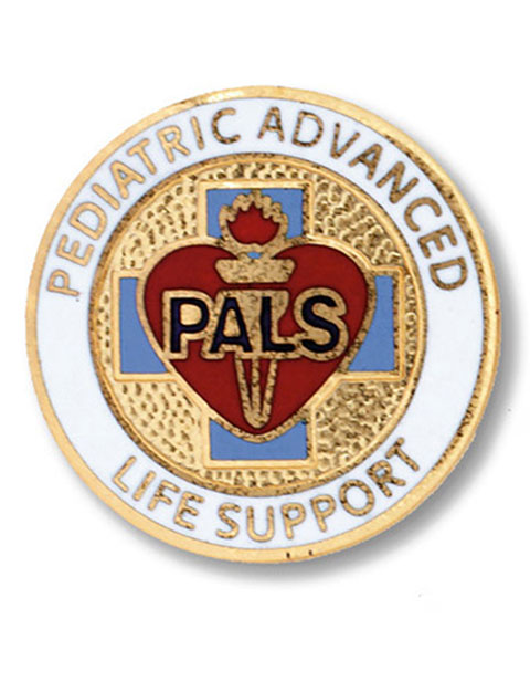 Prestige Gold Plated Pediatric Advanced Life Support Emblem Pin