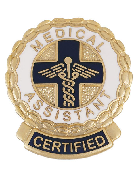 Prestige Certified Medical Assistant Emblem Pin