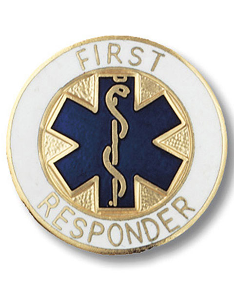 Prestige First Responder Emblem Pin