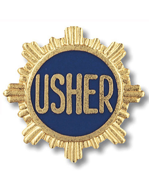Prestige Usher Emblem Pin