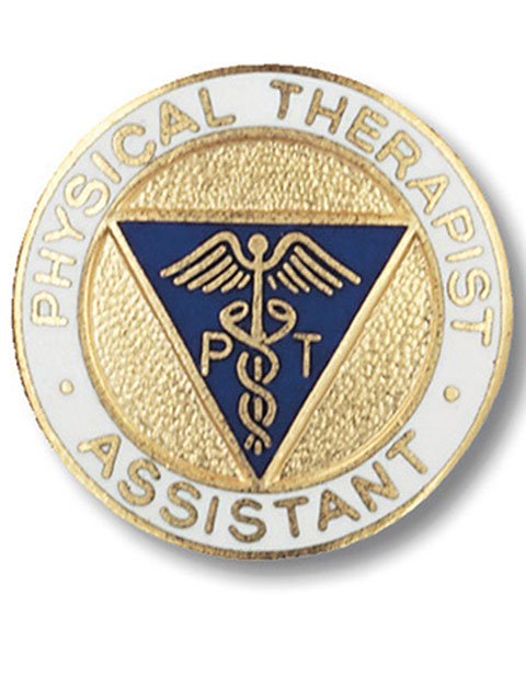Prestige Physical Therapist Assistant Emblem Pin