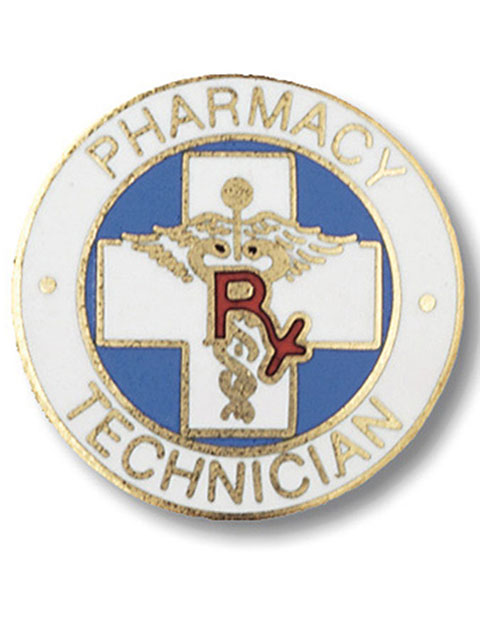 Prestige Pharmacy Technician Emblem Pin