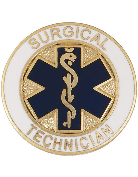 Prestige Surgical Technician Emblem Pin