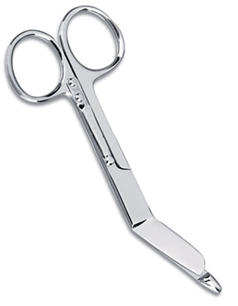 Prestige 4.5 Inches Bandage Stainless Steel Scissor with Tensionrite Clip