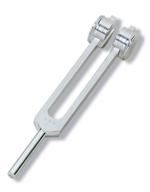 Prestige 128Hz Frequency Tuning Fork with Weights