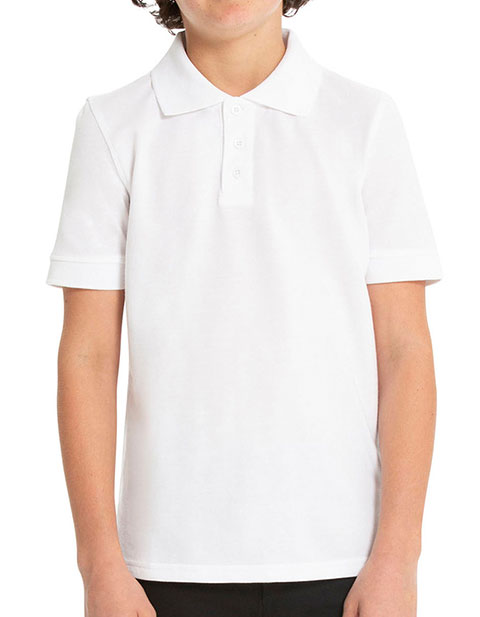Real School Uniform Short Sleeve Pique Polo