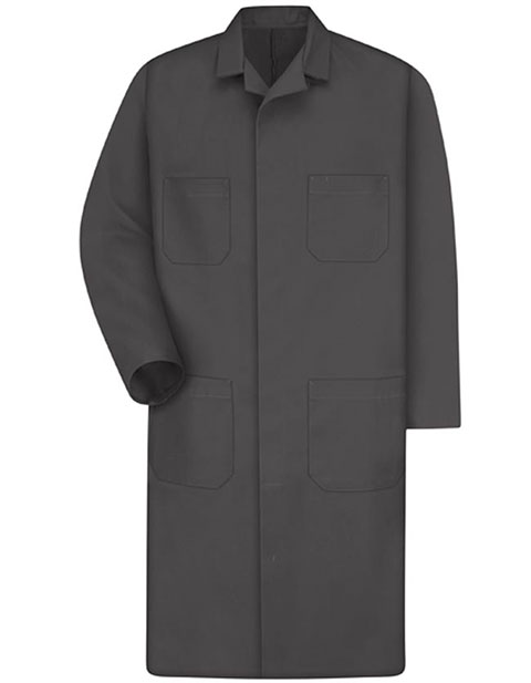 Red Kap Men's 43.75 Inches Four Pocket Charcoal Shop Coat