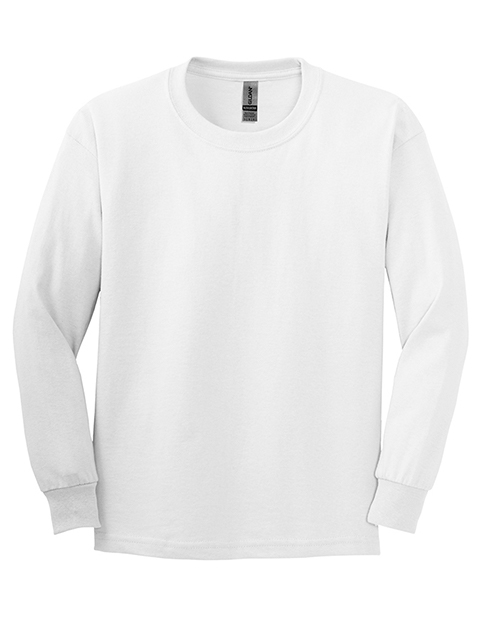Gildan Youth Ultra Cotton Cotton Long Sleeve T-Shirt