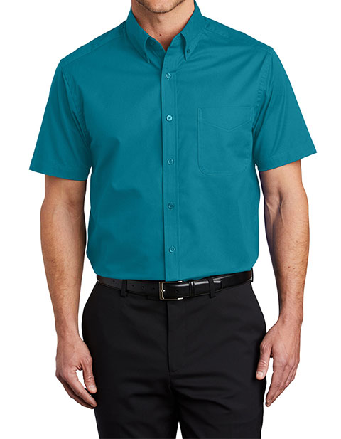 Port Authority Men Short Sleeve Easy Care Shirt