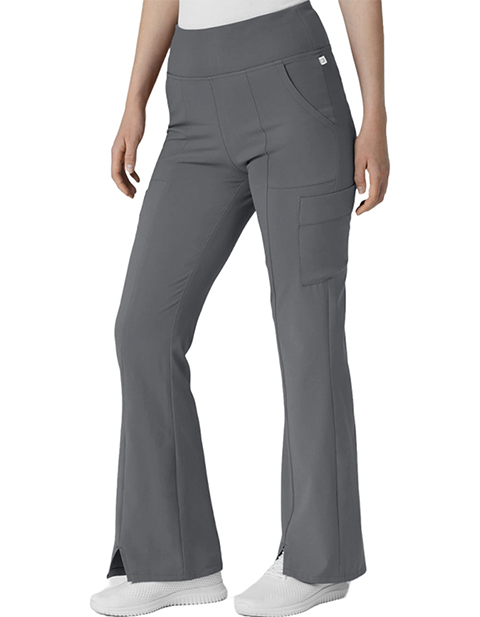 WonderWink RENEW Women's Cargo Flare Scrub Petite Pant