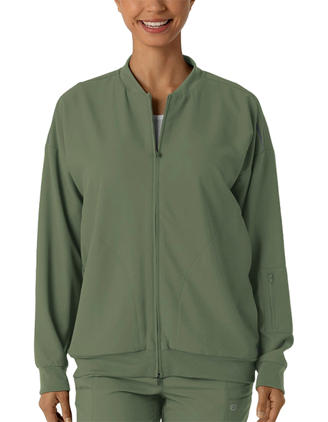 WonderWink Women's Bomber Scrub Jacket