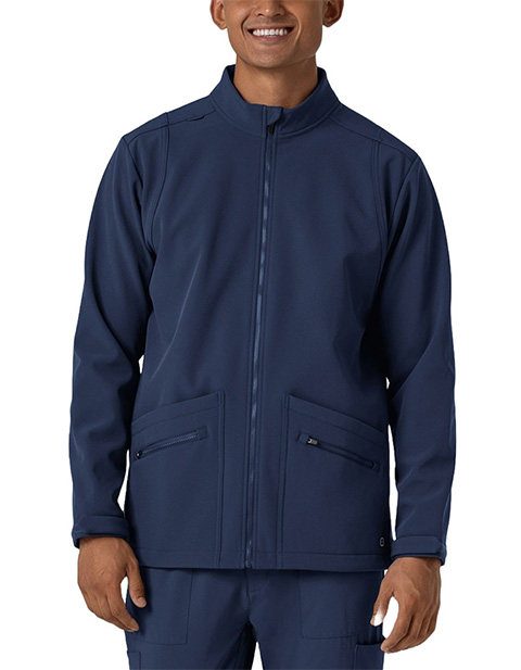 Wink Scrubs Men's Soft Shell Scrub Jacket